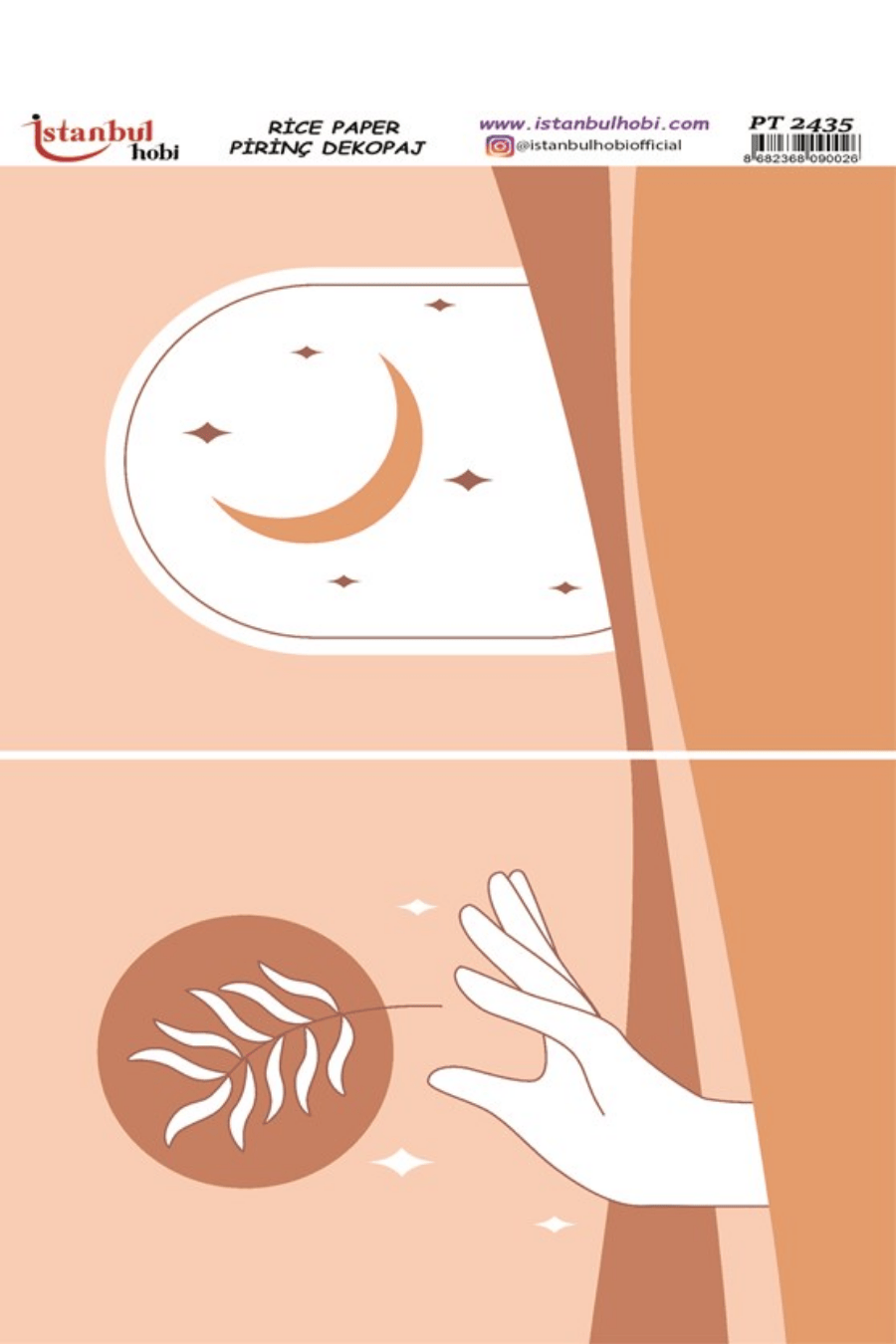 Pirinç Dekopaj Boho Serisi PT-2435