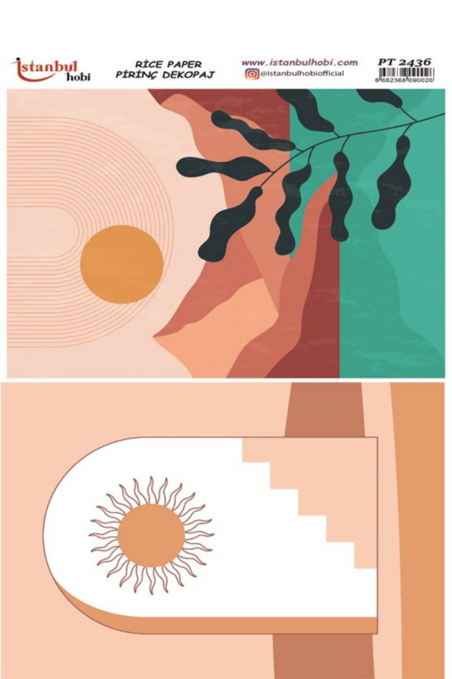 Pirinç Dekopaj Boho Serisi PT-2436