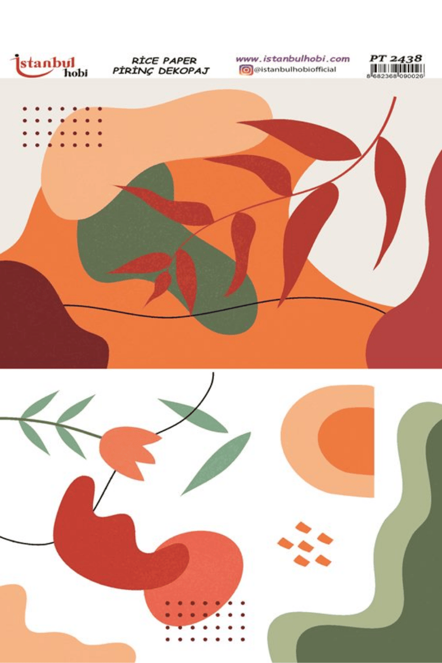 Pirinç Dekopaj Boho Serisi PT-2438