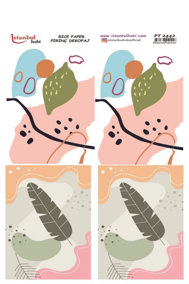 Pirinç Dekopaj Boho Serisi PT-2442