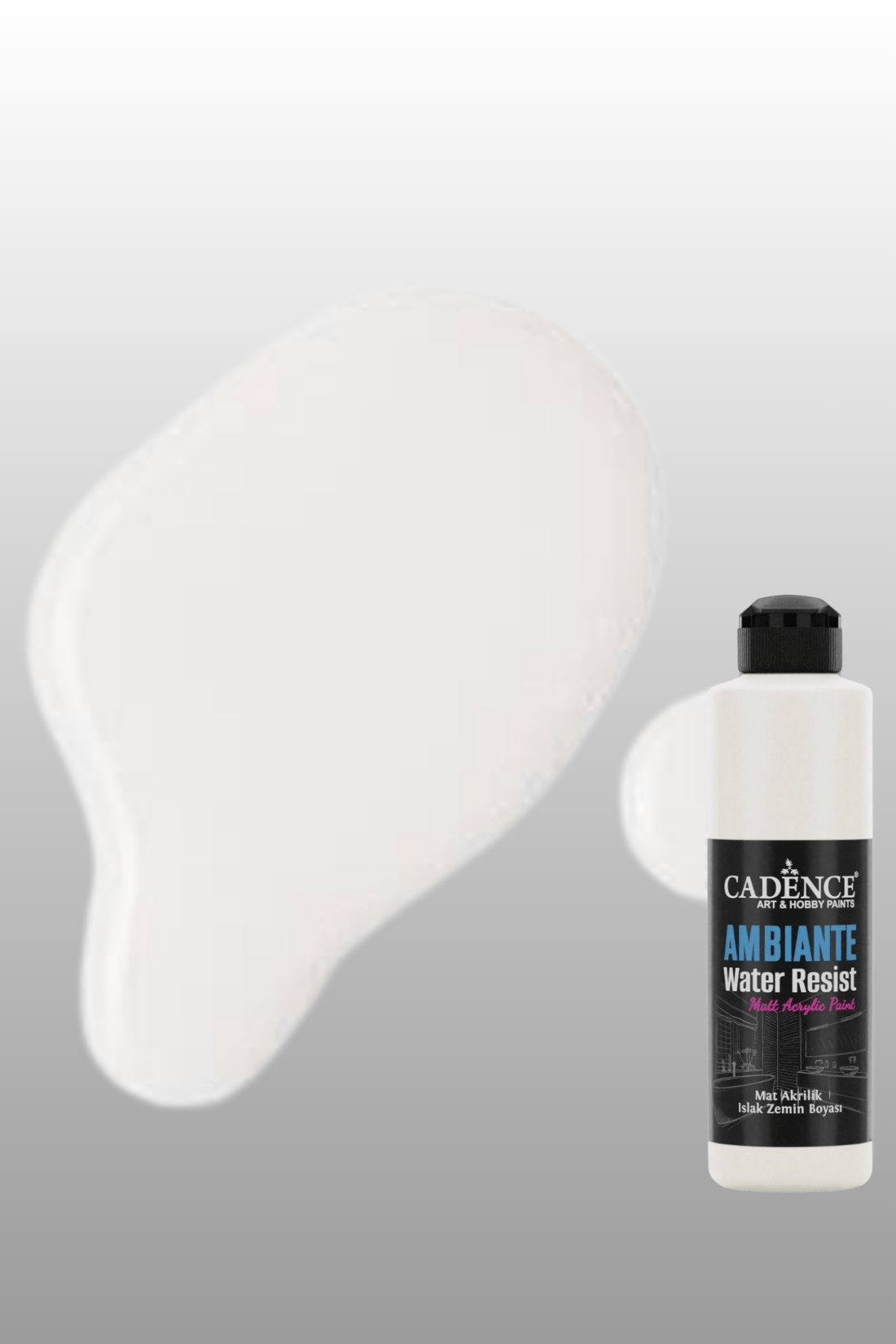 Eskimiş Beyaz Ambiante Islak Zemin Boyası 250ml+10ml Katalizör