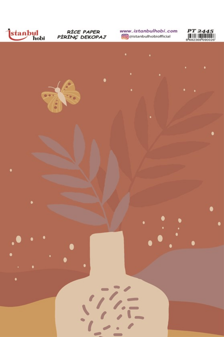 Pirinç Dekopaj Boho Serisi PT-2445