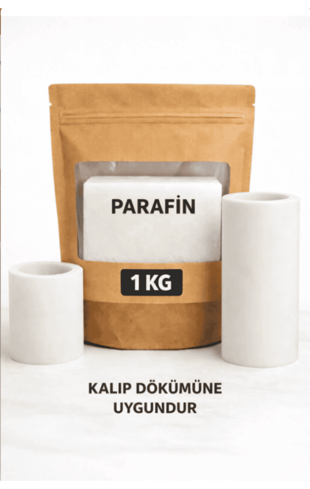 1 KG Yarım Yağlı Blok Parafin