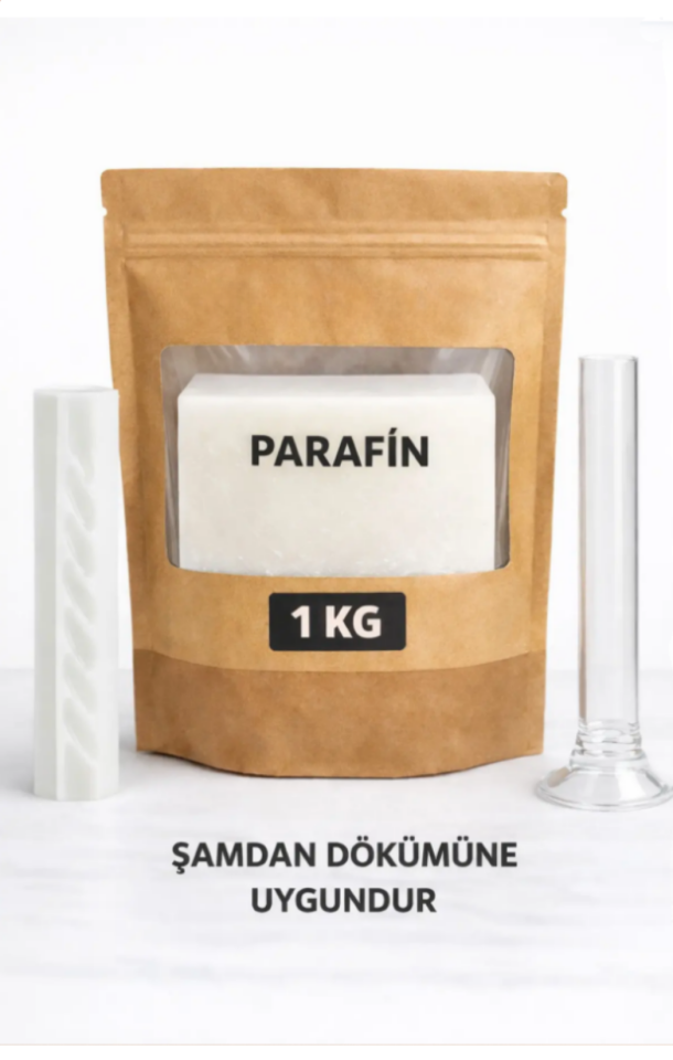 1 KG Az Yağlı Blok Parafin