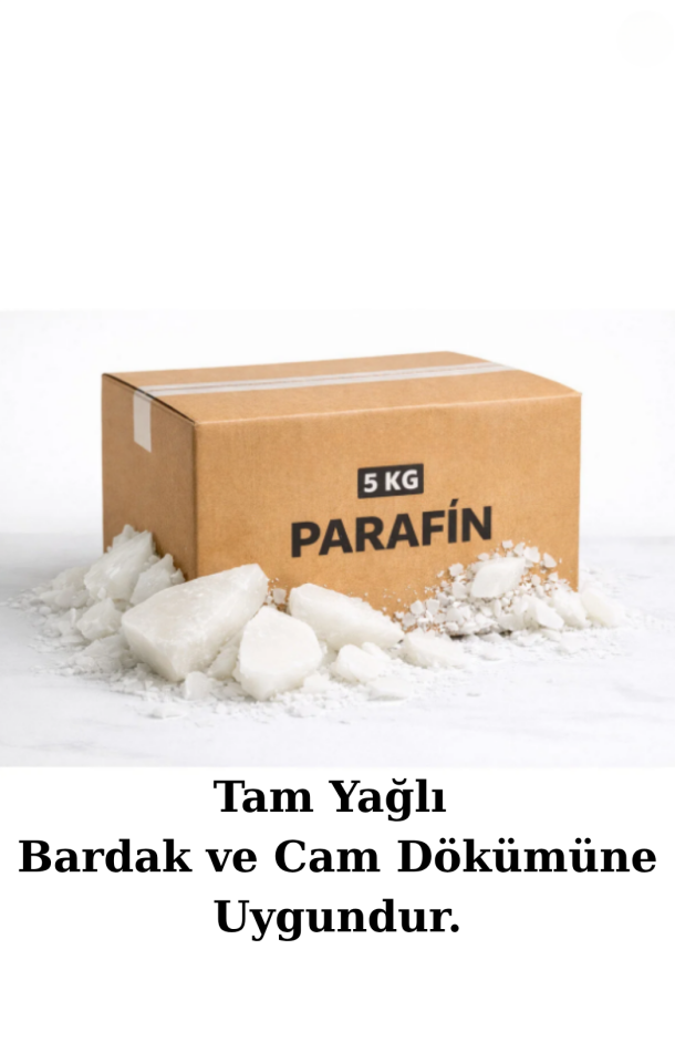 5 KG Tam Yağlı Blok Parafin