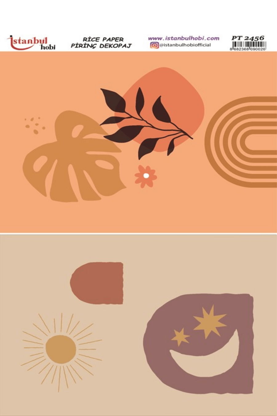 Pirinç Dekopaj Boho Serisi PT-2456