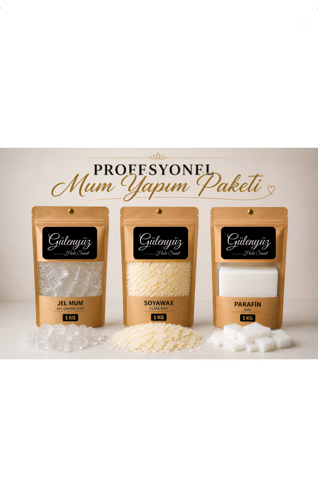 Profesyonel Mum Yapım Paketi