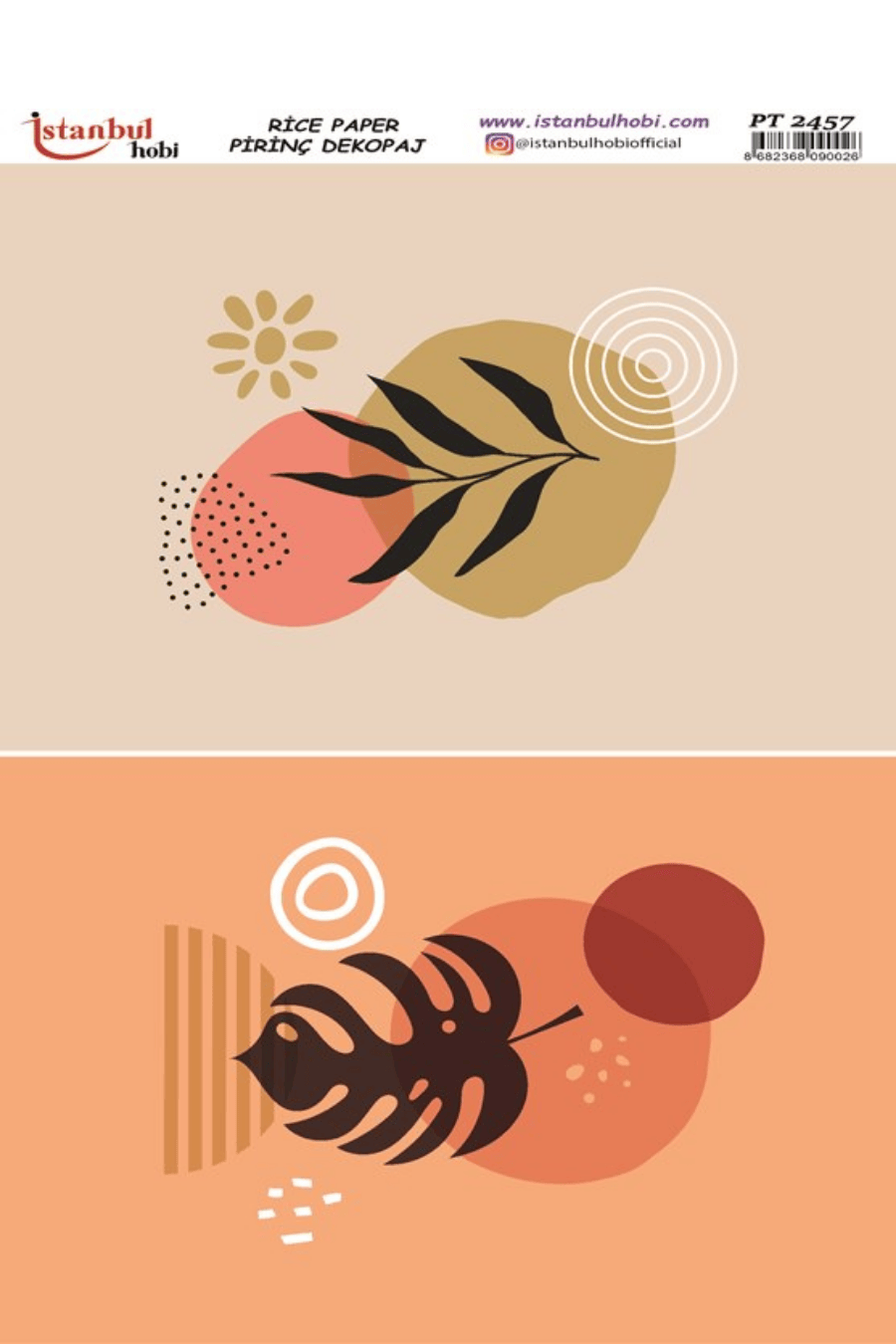 Pirinç Dekopaj Boho Serisi PT-2457