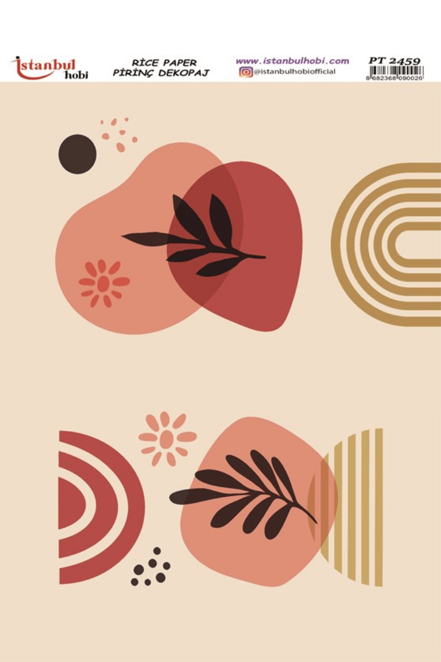 Pirinç Dekopaj Boho Serisi PT-2459