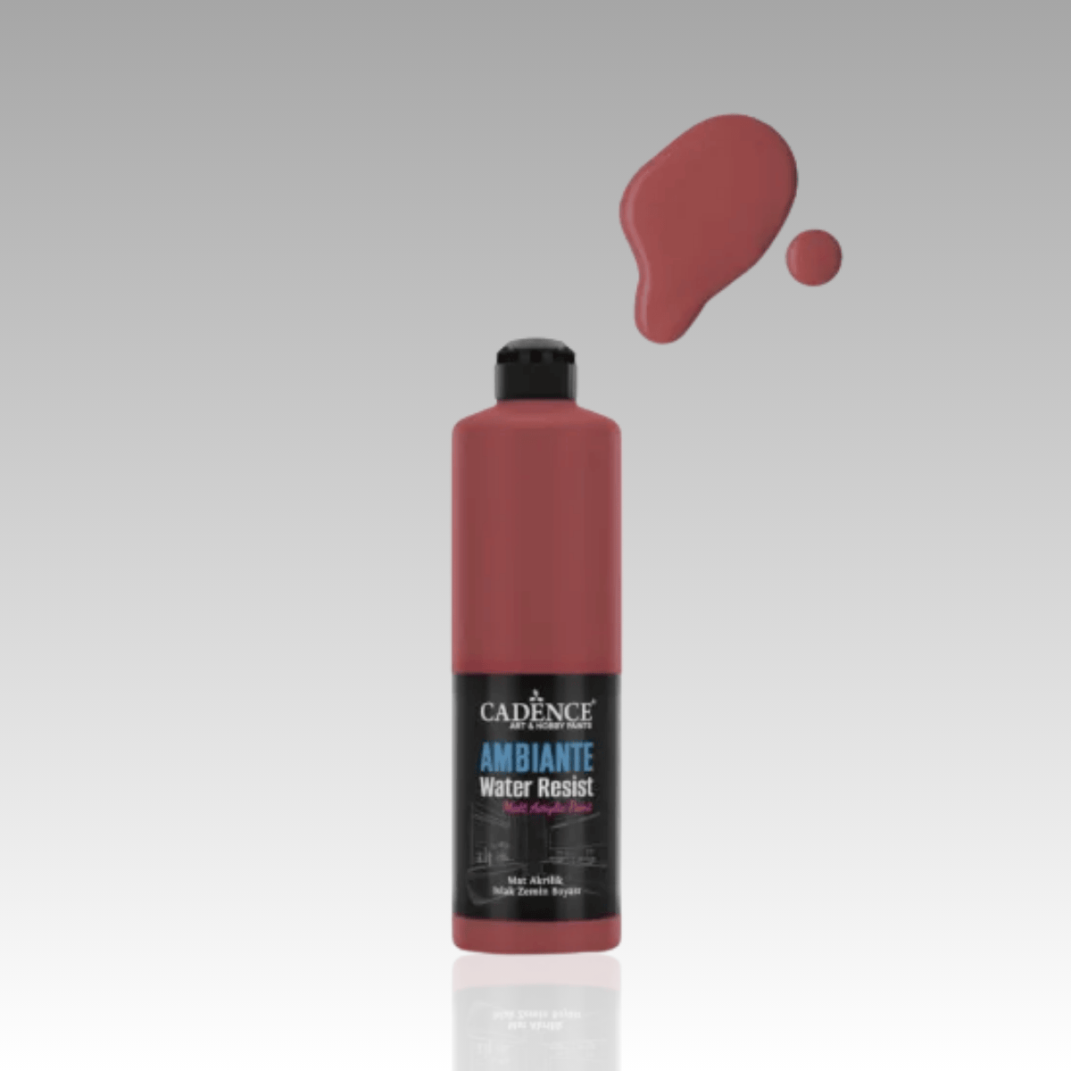Mercan Kırmızı Ambiante Islak Zemin Boyası 500ml+20ml Katalizör