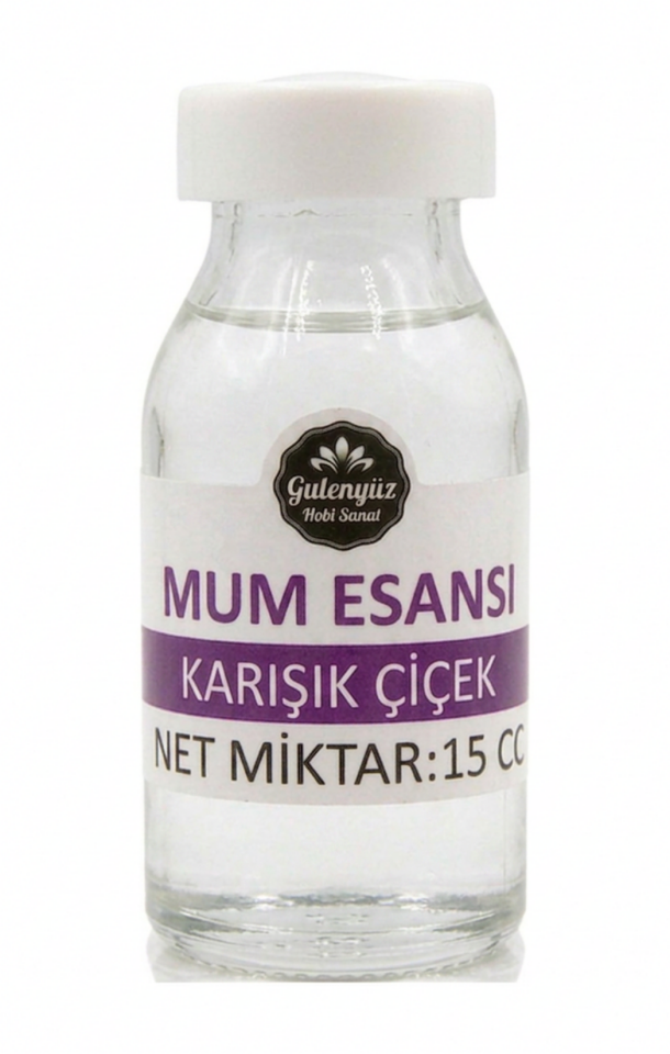 Karışık Çiçek Mum Esansı 15cc