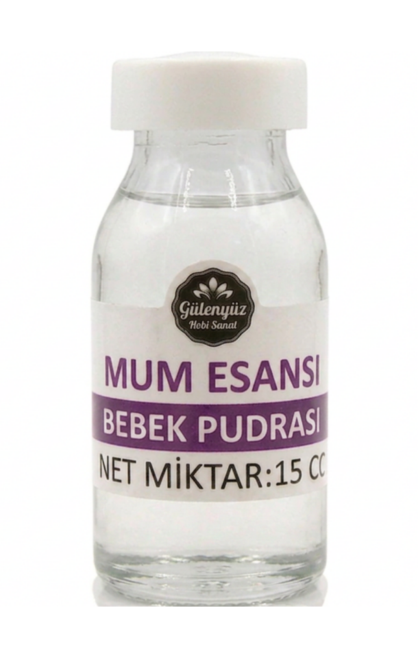 Bebek Pudrası Mum Esansı 15cc
