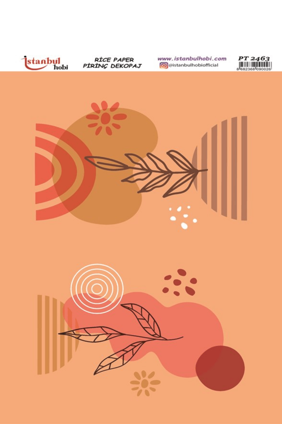 Pirinç Dekopaj Boho Serisi PT-2463