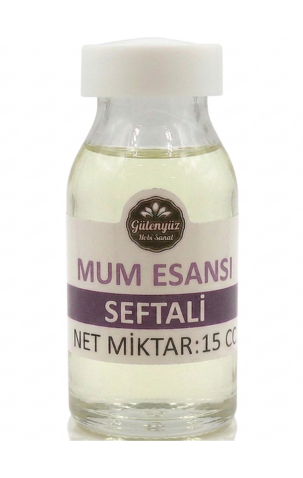 Şeftali Mum Esansı 15cc