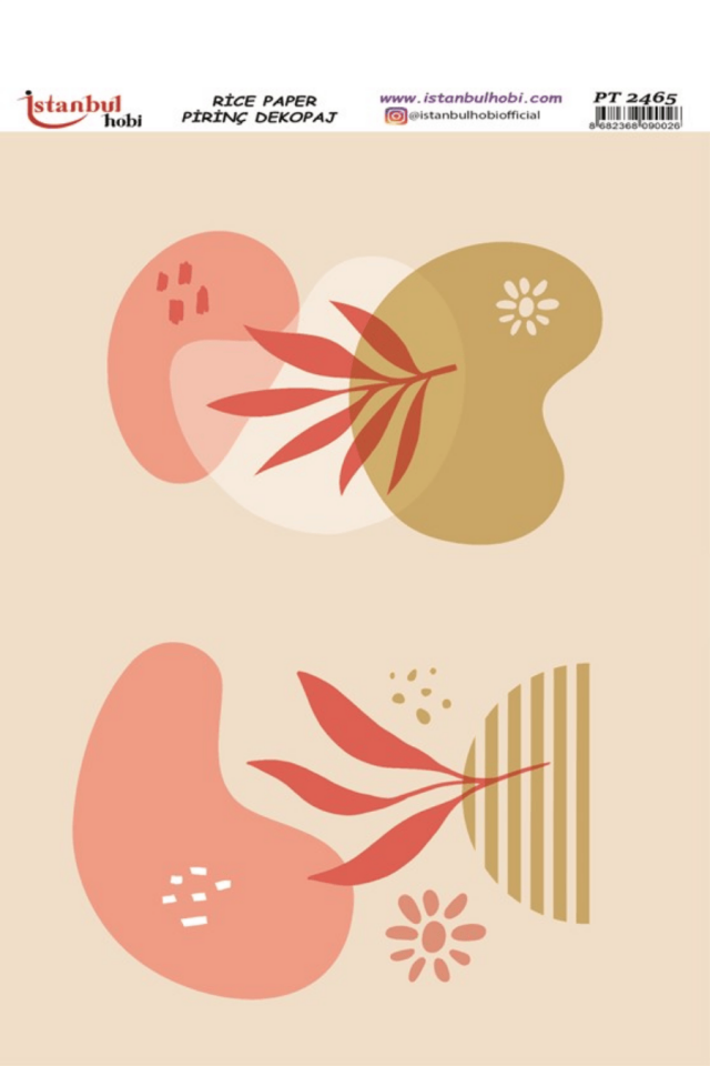 Pirinç Dekopaj Boho Serisi PT-2465
