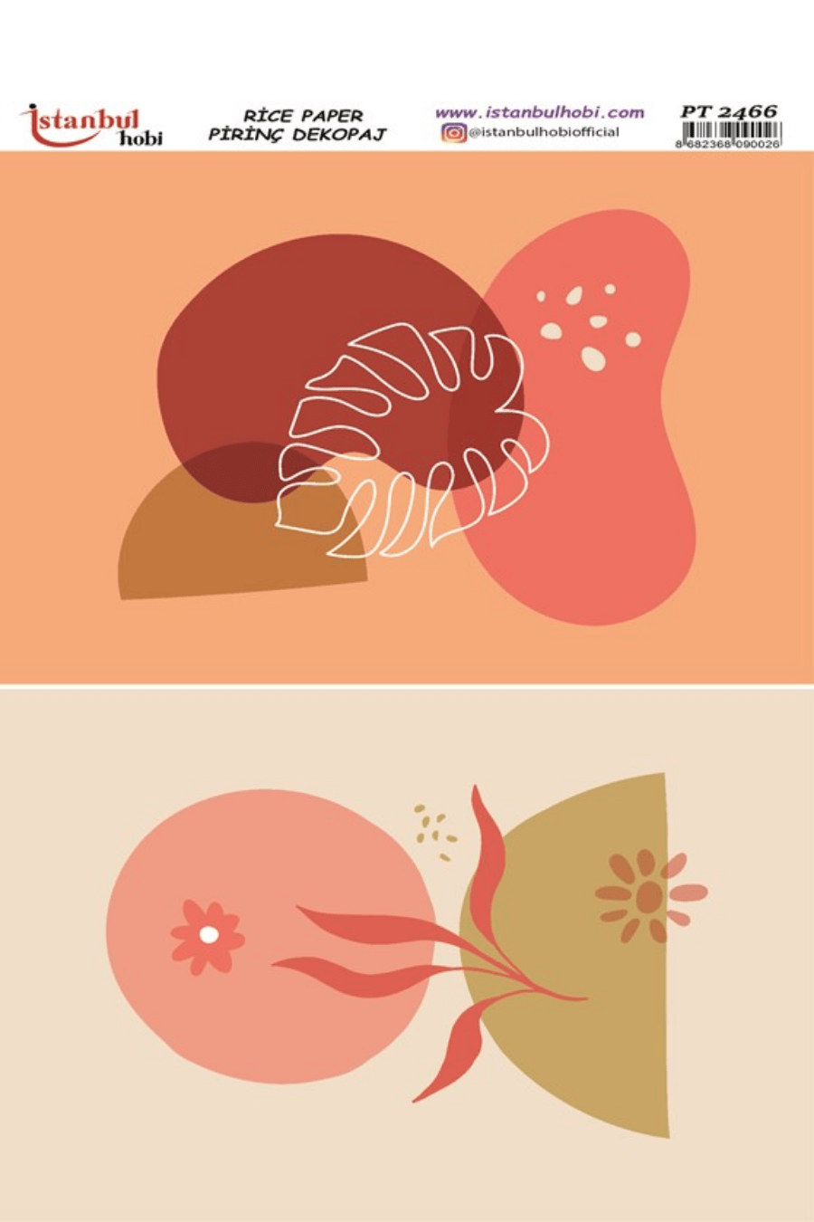 Pirinç Dekopaj Boho Serisi PT-2466