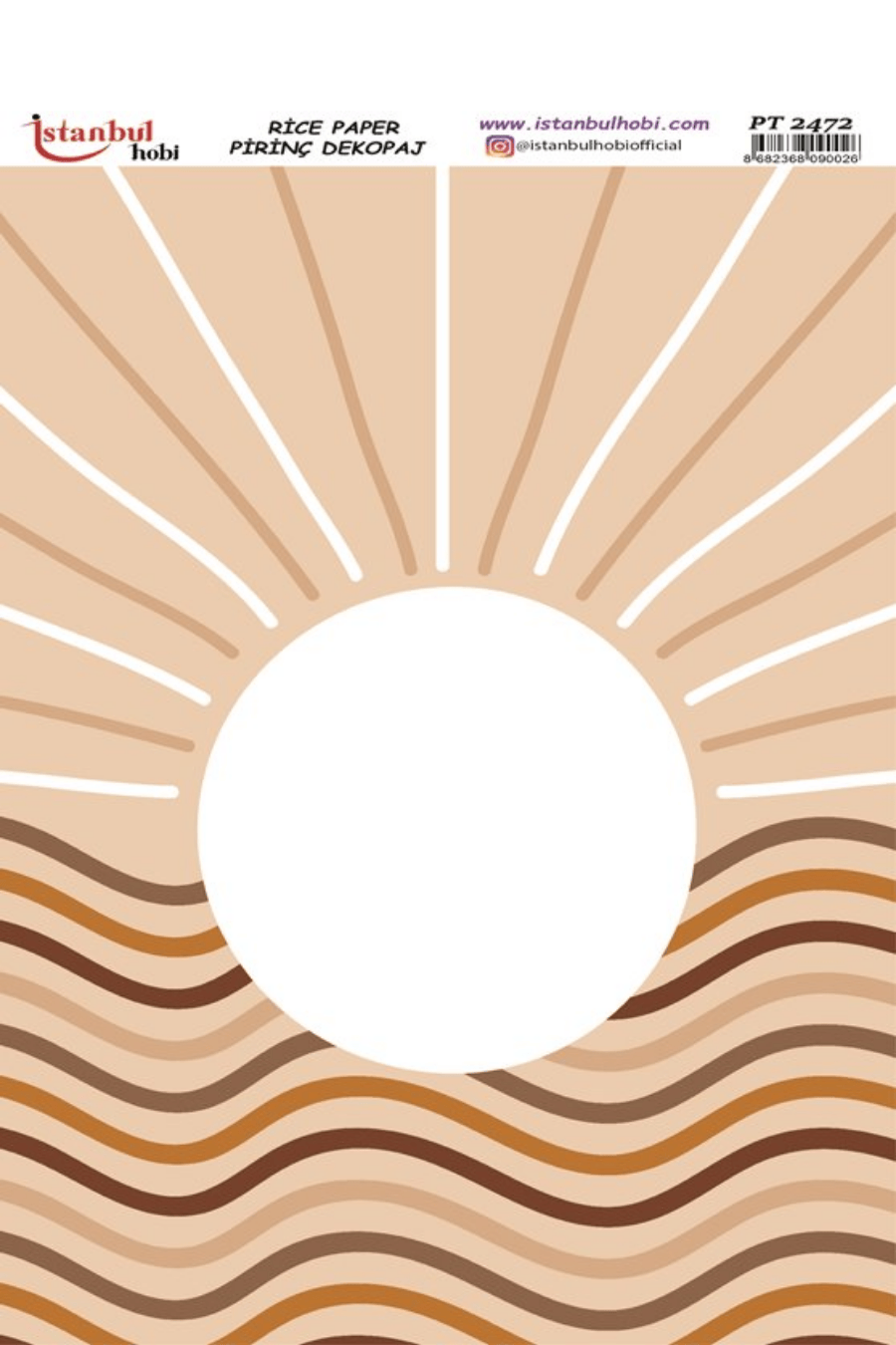 Pirinç Dekopaj Boho Serisi PT-2472