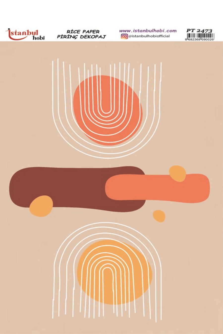 Pirinç Dekopaj Boho Serisi PT-2473