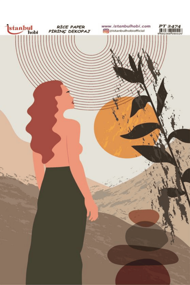 Pirinç Dekopaj Boho Serisi PT-2474