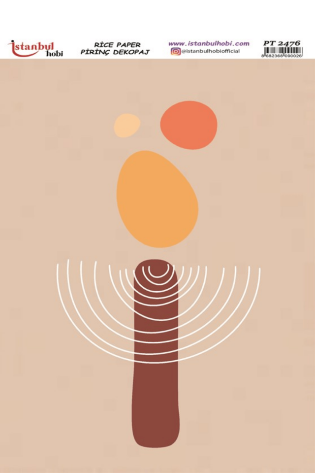 Pirinç Dekopaj Boho Serisi PT-2476