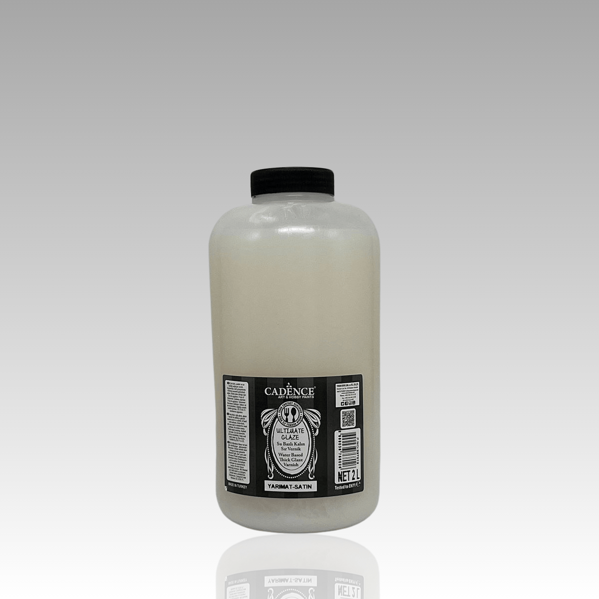 Ultimate Glaze Kalın Sır Vernik Yarımat (Satın) 2lt