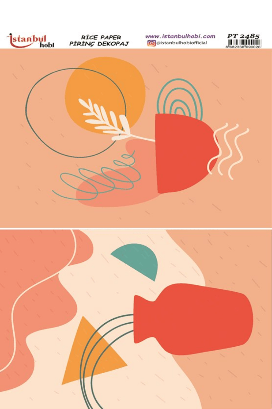 Pirinç Dekopaj Boho Serisi PT-2485
