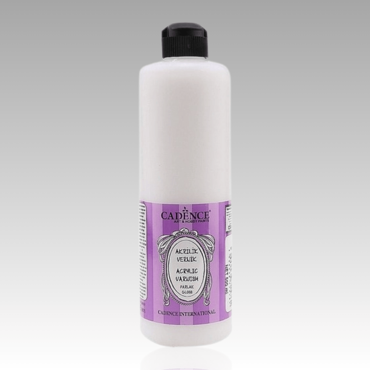 Su Bazlı Parlak Vernik 500ml