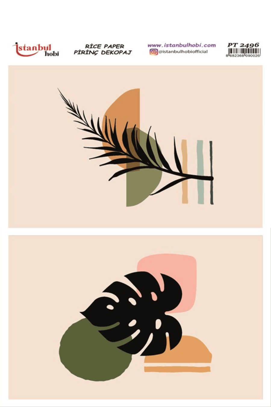 Pirinç Dekopaj Boho Serisi PT-2496