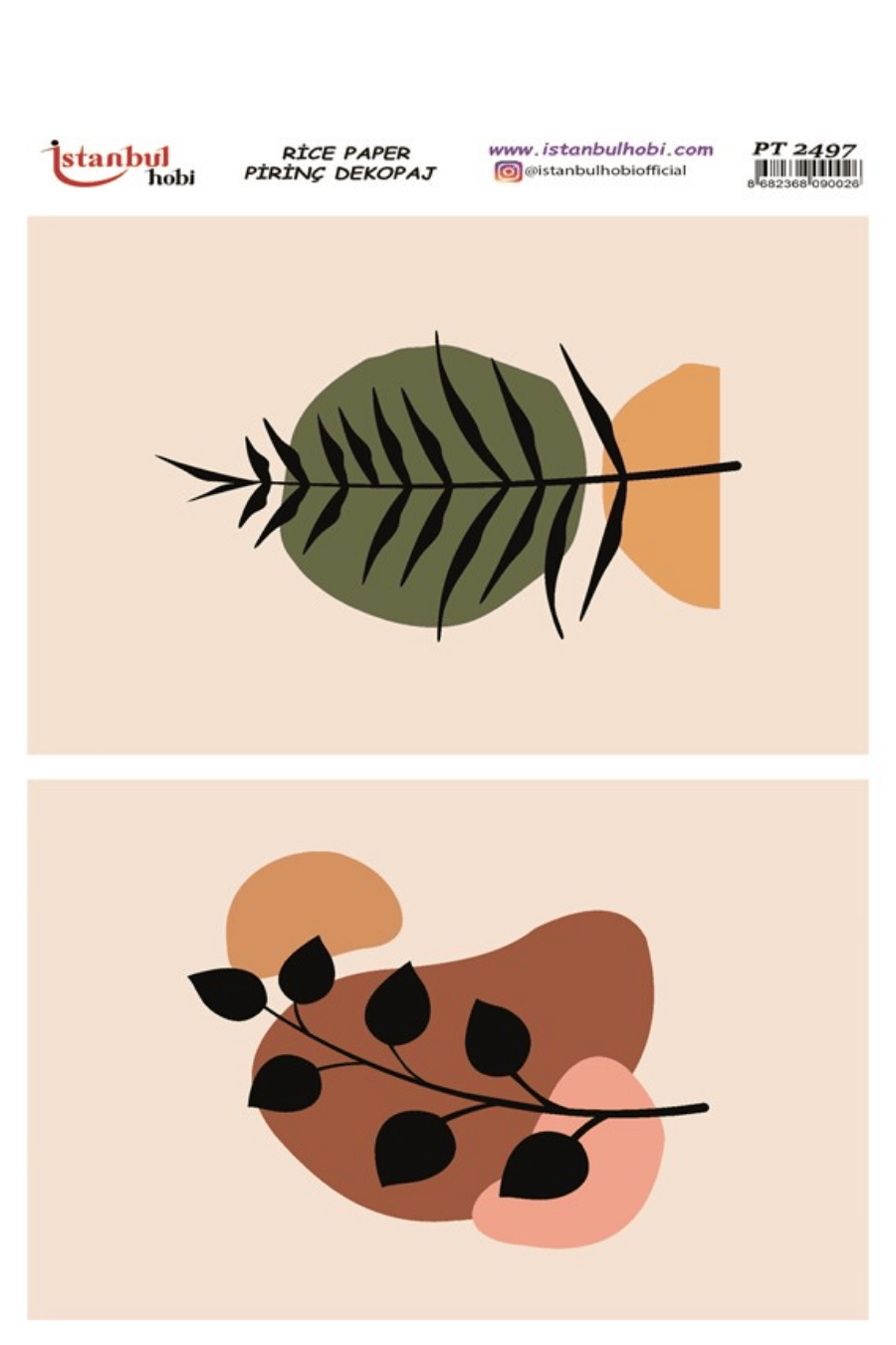Pirinç Dekopaj Boho Serisi PT-2497