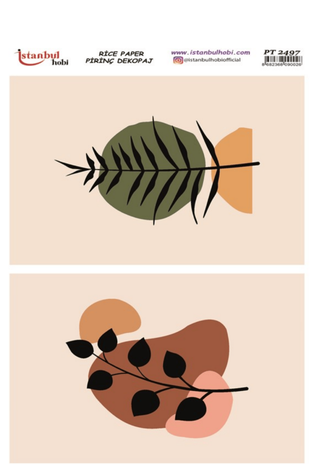 Pirinç Dekopaj Boho Serisi PT-2497