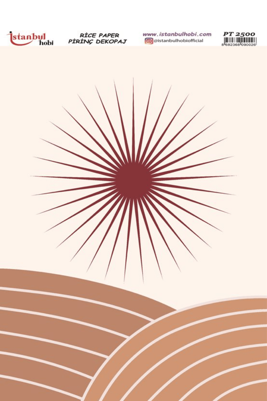Pirinç Dekopaj Boho Serisi PT-2500