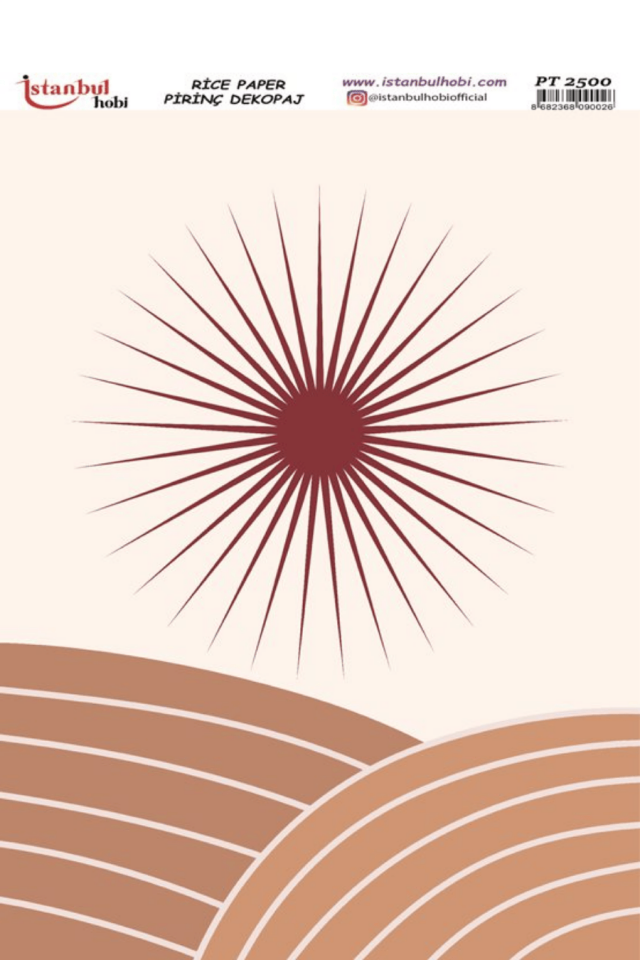Pirinç Dekopaj Boho Serisi PT-2500