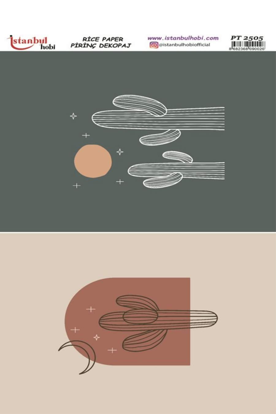 Pirinç Dekopaj Boho Serisi PT-2505