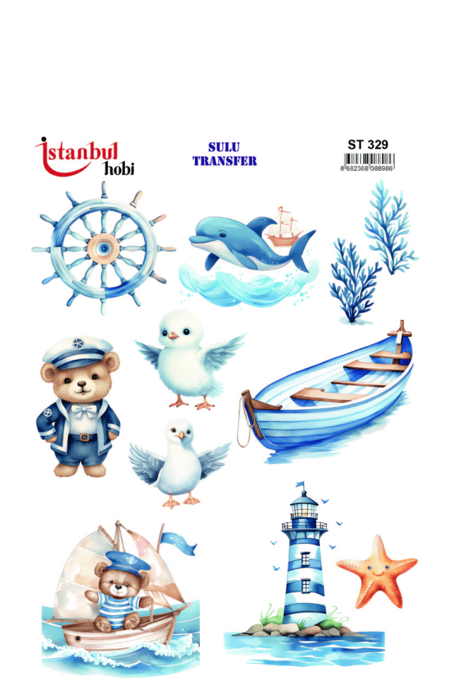 Sulu Transfer Denizcilik ve Deniz Canlıları Seri ST329