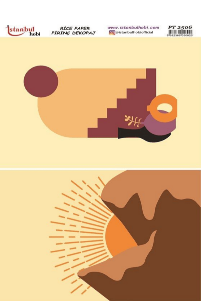 Pirinç Dekopaj Boho Serisi PT-2506