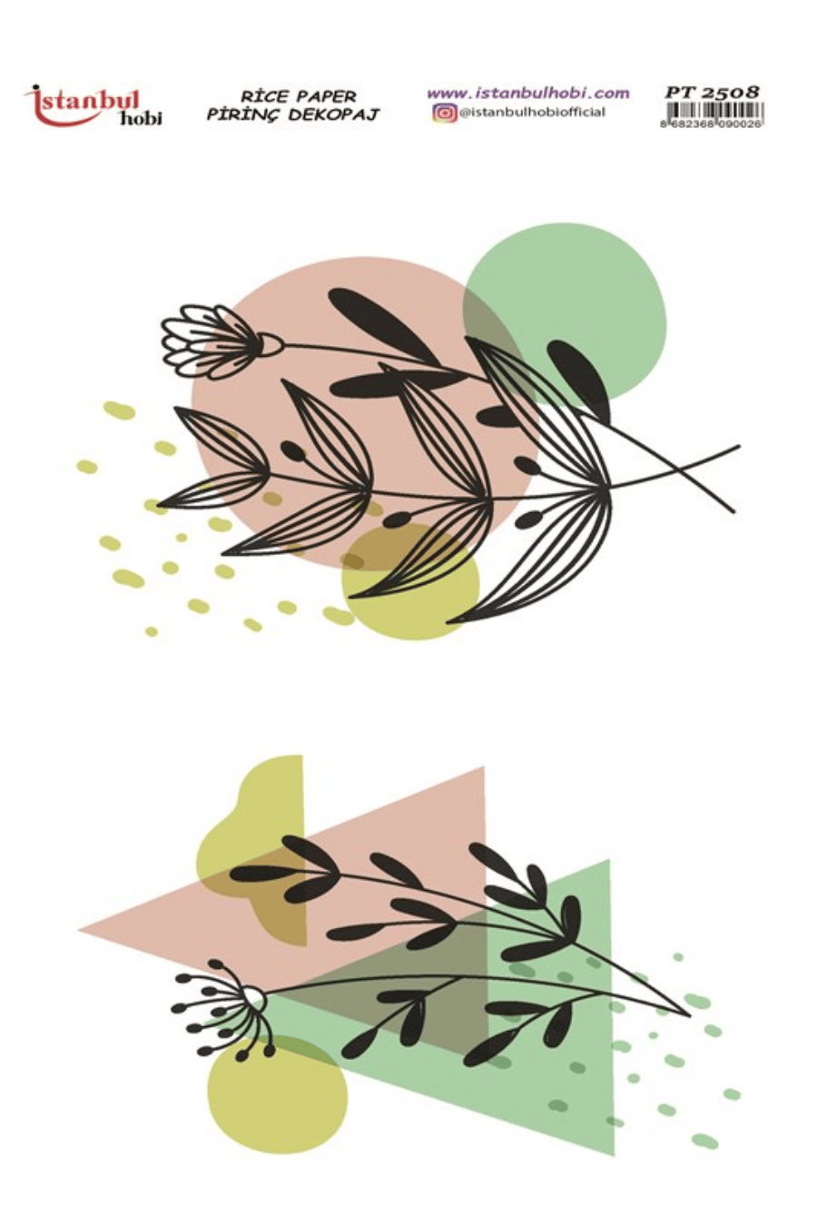 Pirinç Dekopaj Boho Serisi PT-2508