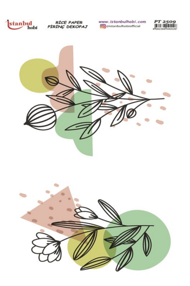 Pirinç Dekopaj Boho Serisi PT-2509