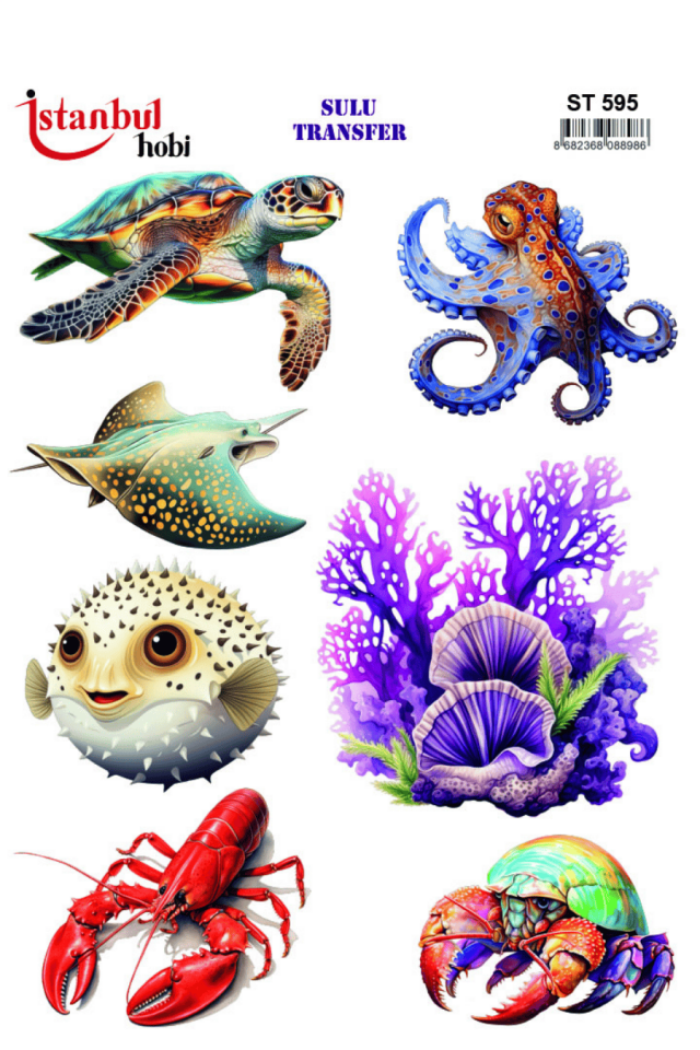 Sulu Transfer Denizcilik ve Deniz Canlıları Seri ST595