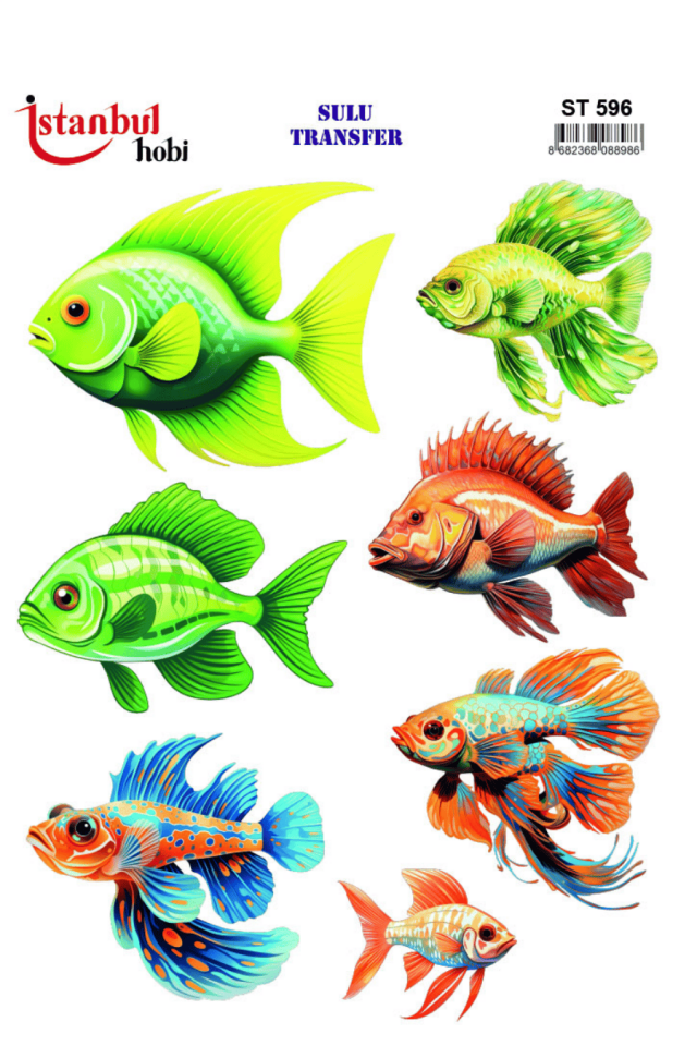 Sulu Transfer Denizcilik ve Deniz Canlıları Seri ST596