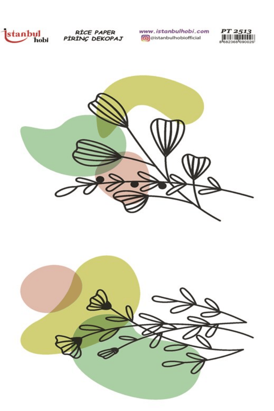 Pirinç Dekopaj Boho Serisi PT-2513