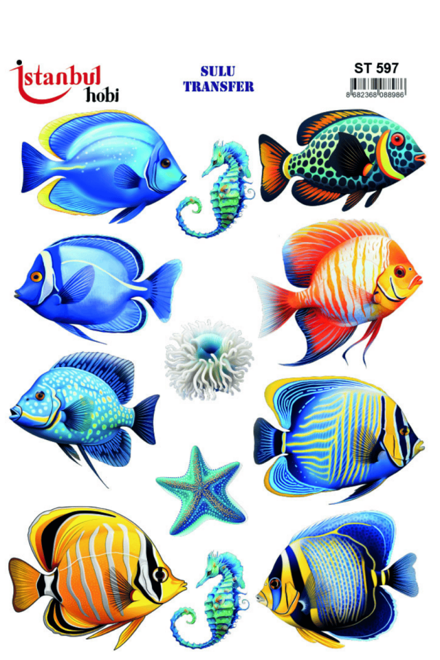 Sulu Transfer Denizcilik ve Deniz Canlıları Seri ST597