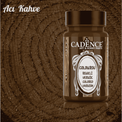 Acı Kahve Renkli Su Bazlı Parlak Vernik 90ml