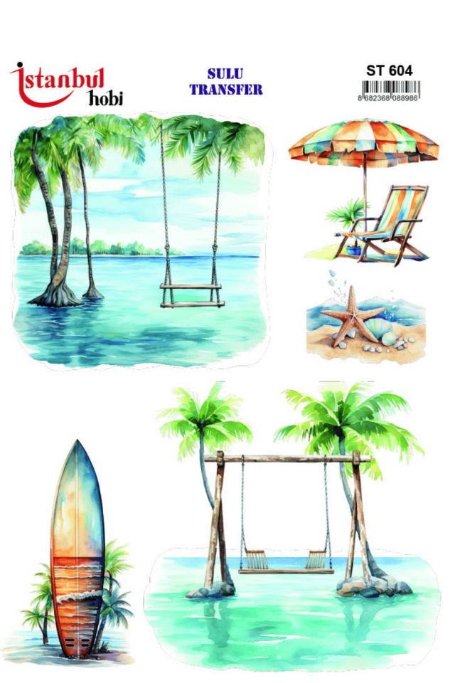 Sulu Transfer Denizcilik ve Deniz Canlıları Seri ST604