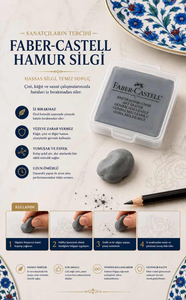 Faber Castell Hamur Silgi