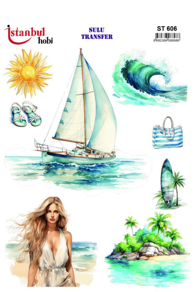 Sulu Transfer Denizcilik ve Deniz Canlıları Seri ST606