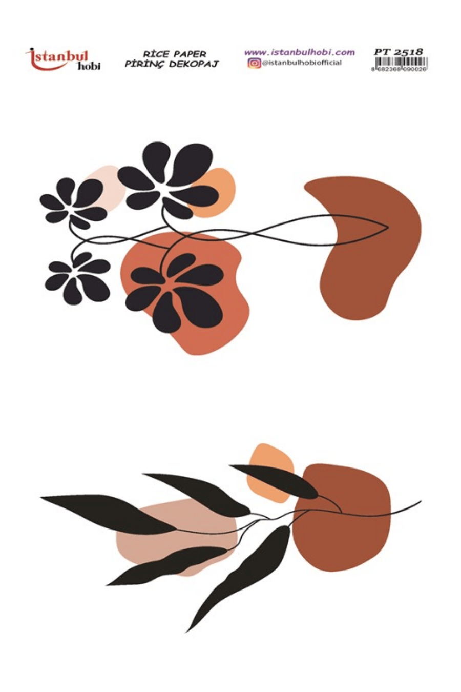 Pirinç Dekopaj Boho Serisi PT-2518