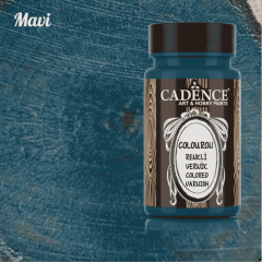 Mavi Renkli Parlak Vernik 90ml