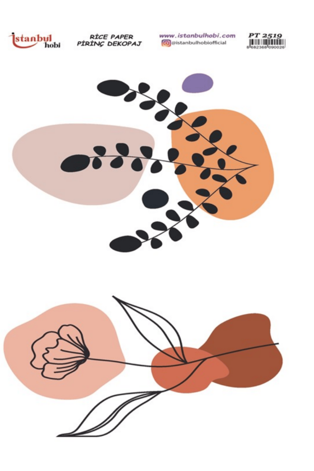 Pirinç Dekopaj Boho Serisi PT-2519