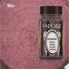 Mor Renkli Su Bazlı Parlak Vernik 90ml