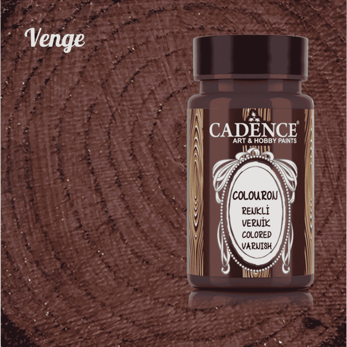 Venge Renkli Su Bazlı Parlak Vernik 90ml